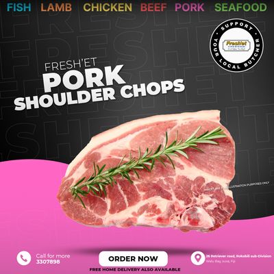 PORK Shoulder Chops-1kg