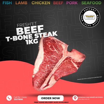 BEEF T-Bone Steak -1kg
