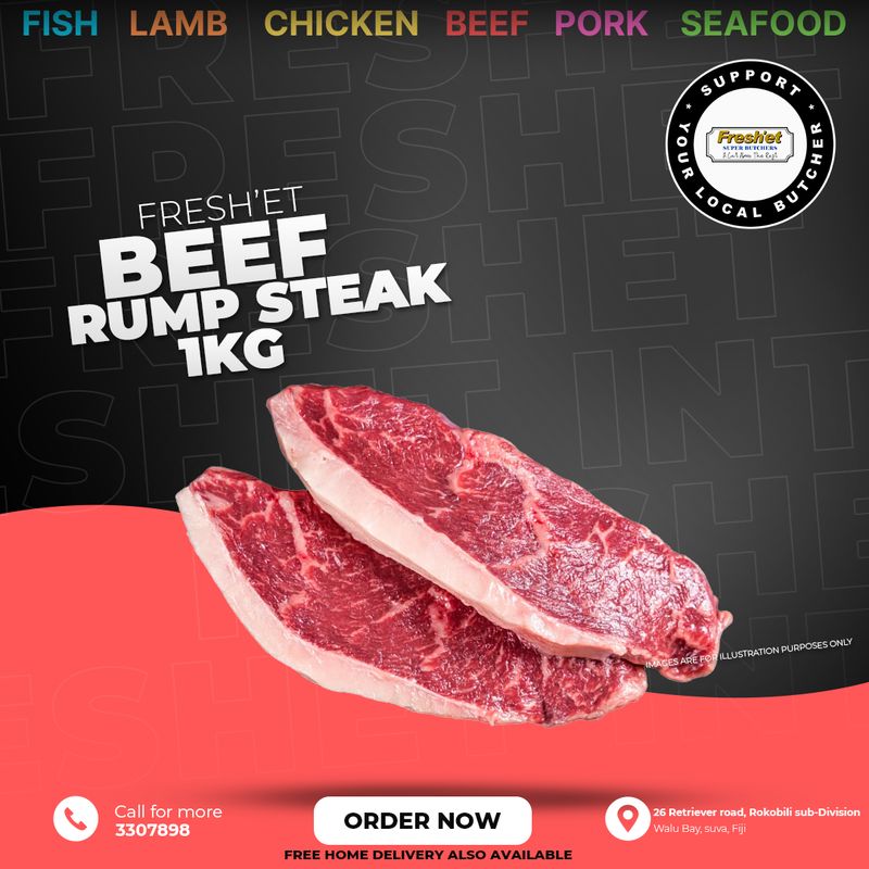 BEEF Rump Steak -1kg