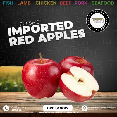 Imported Red Apples (NZ) - 1KG