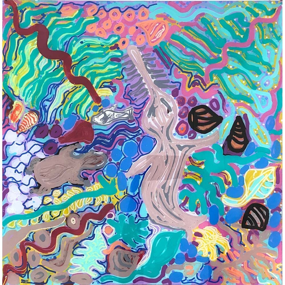 Dorothy Tjikilim Forrest FISH THAT WE EAT Dorothy Tjikilim Forrest FISH THAT WE EAT