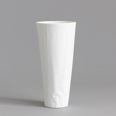 Vase - Paper Series - Black Rim