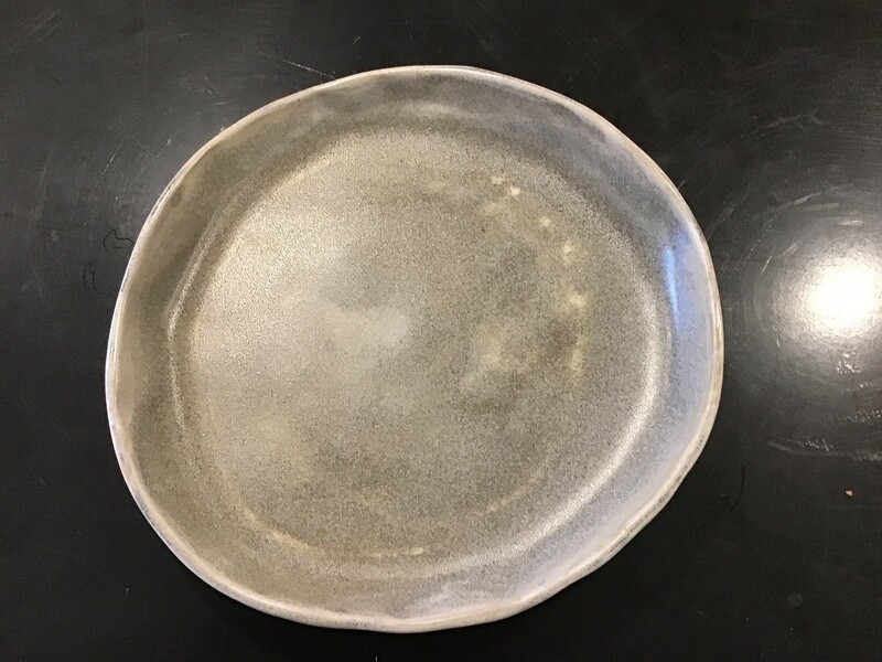 Light Grey Platter - large - 29cm x 4cm