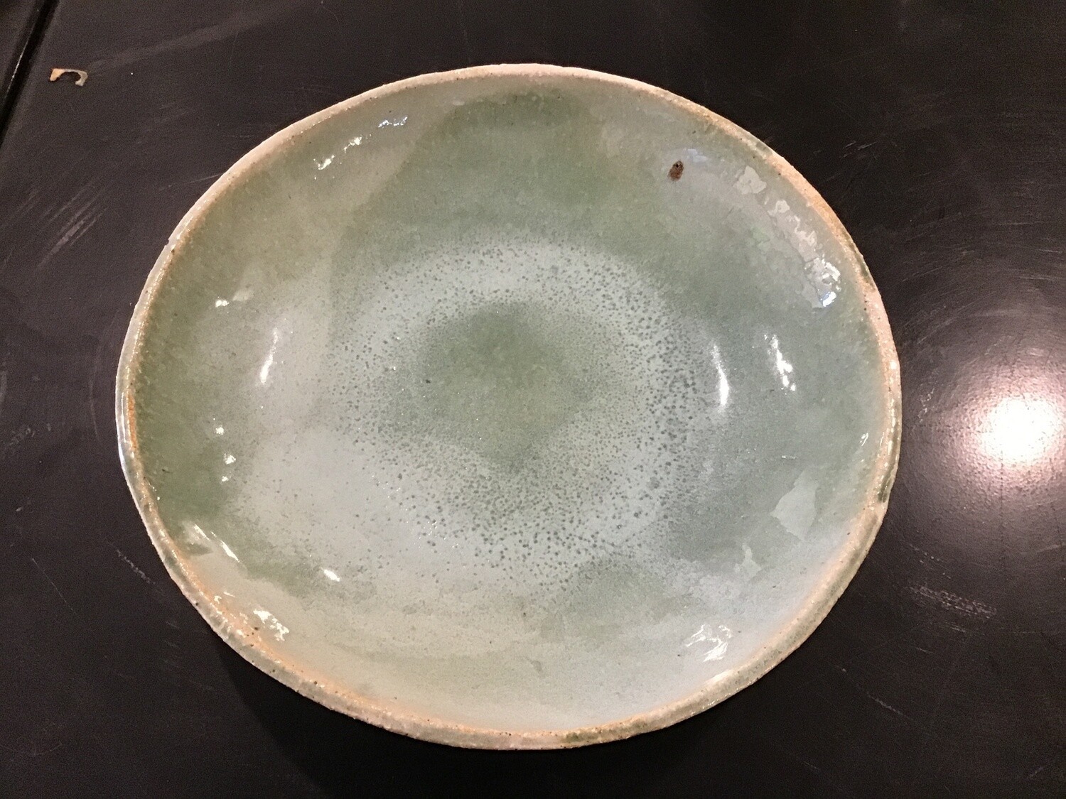 Green Dish - medium - 26cm x 6cm