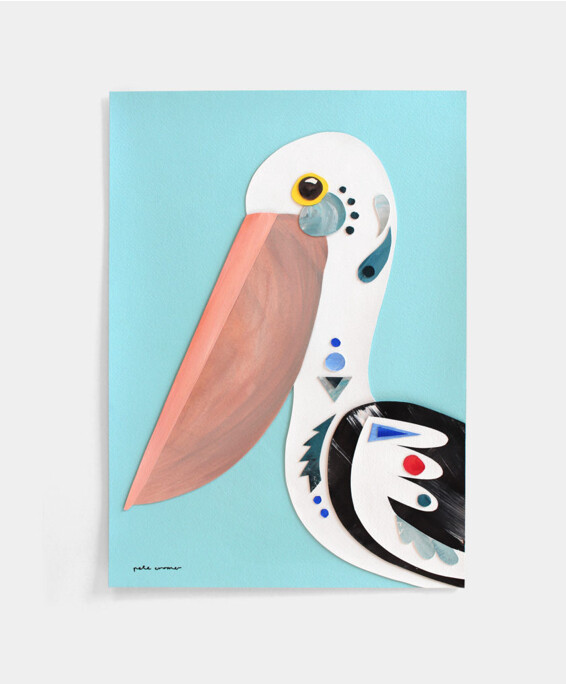 Pete Cromer - Pelican A3 Art Print