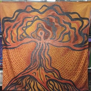 Picnic Rug - Lesley Murray: Deep Roots