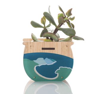 Pili Pala Small Indoor Planter Wine Glass