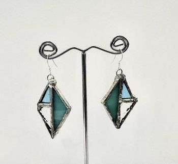Stained Glass Earring Medium