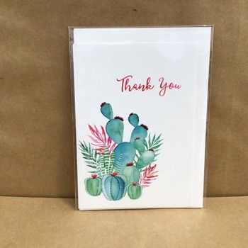 Thank You, Cactus Corner - A6 Greeting Card