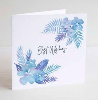 Best Wishes Card - Paper Reign