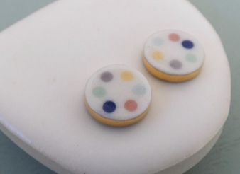 And O Design Multi Dot  Earring