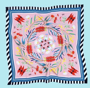 Julie White Scarf- Family Circle