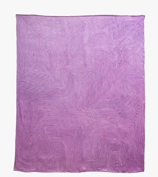 One of Twelve UNTITLED SCARF BY GEORGE TJUNGURRAYI