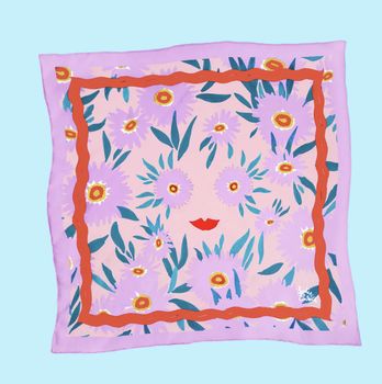 Julie White Scarf - Eye See You