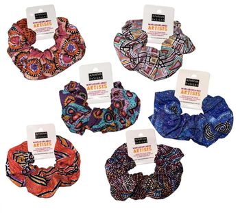 Cotton Hair Scrunchies