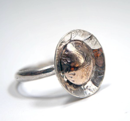 Dandelion Dome Circle Ring