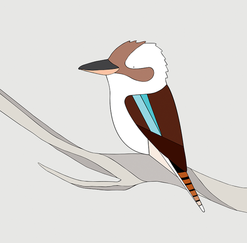 Print - Laughing Kookaburra