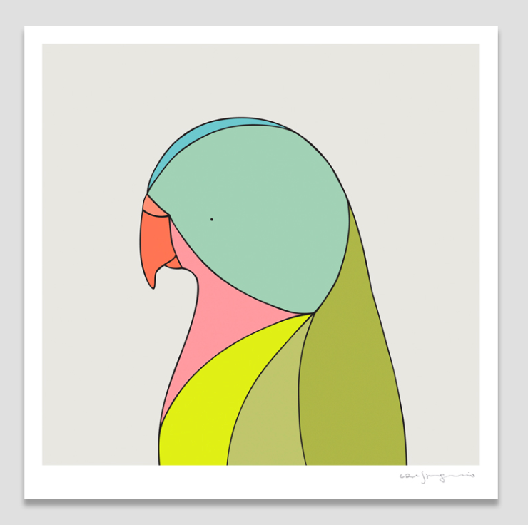 Print - Princess Parrot