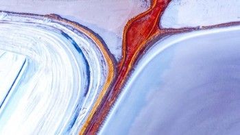 Francis Jadzinski / Salt Flats - Photography print on acrylic