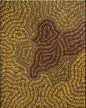 Edward Badal / Clay pans & Spinifex 36 x 46