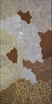 Edward Badal / Nyangumarta Warrarn ( Country) 76 x 152