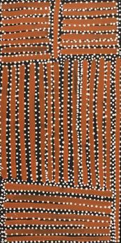 Tina Napangardi Martin / Jintiparnta Jukurrpa (Desert Truffle Dreaming) - Mina Mina