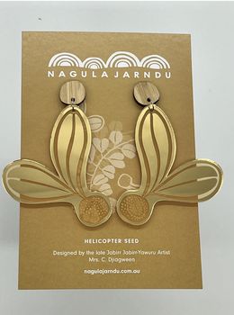 Nagula Jarndu / Helicopter Seed Pod - Mrs C. Djiagween