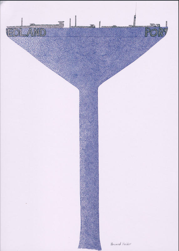 Artwork Print Water Tower