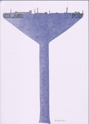 Artwork Print Water Tower