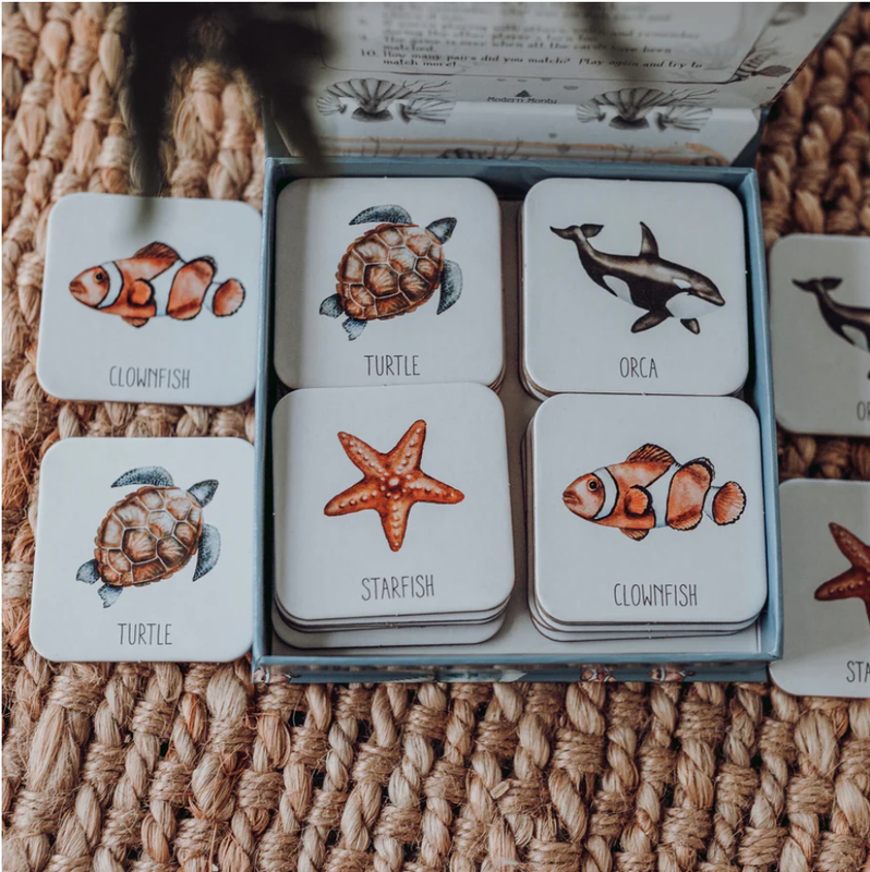 Modern Monty Memory Card Game