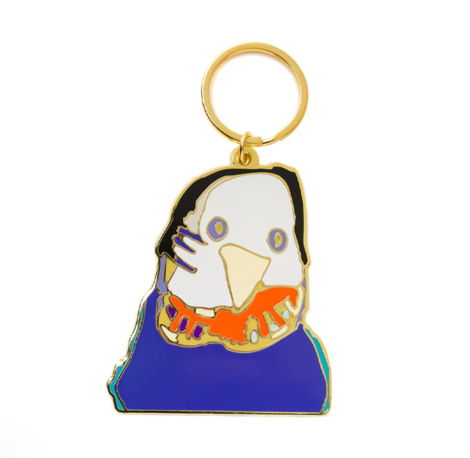 Karen Barnes Bird Keyring
