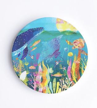 Braw Paper Co / Ceramic Coaster - Under the Sea
