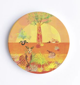 Braw Paper Co / Ceramic Coaster - Outback