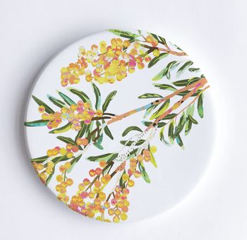 Braw Paper Co / Ceramic Coaster - Acacia