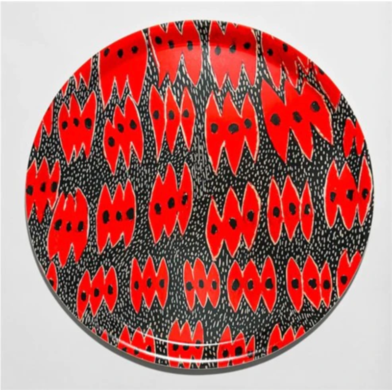 Juluwarlu / Round Tray by Banyji Pansy Cheedy