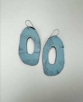 Lilly &amp; Mr Fletcher Abstract-painted Earrings (Single Colour) F