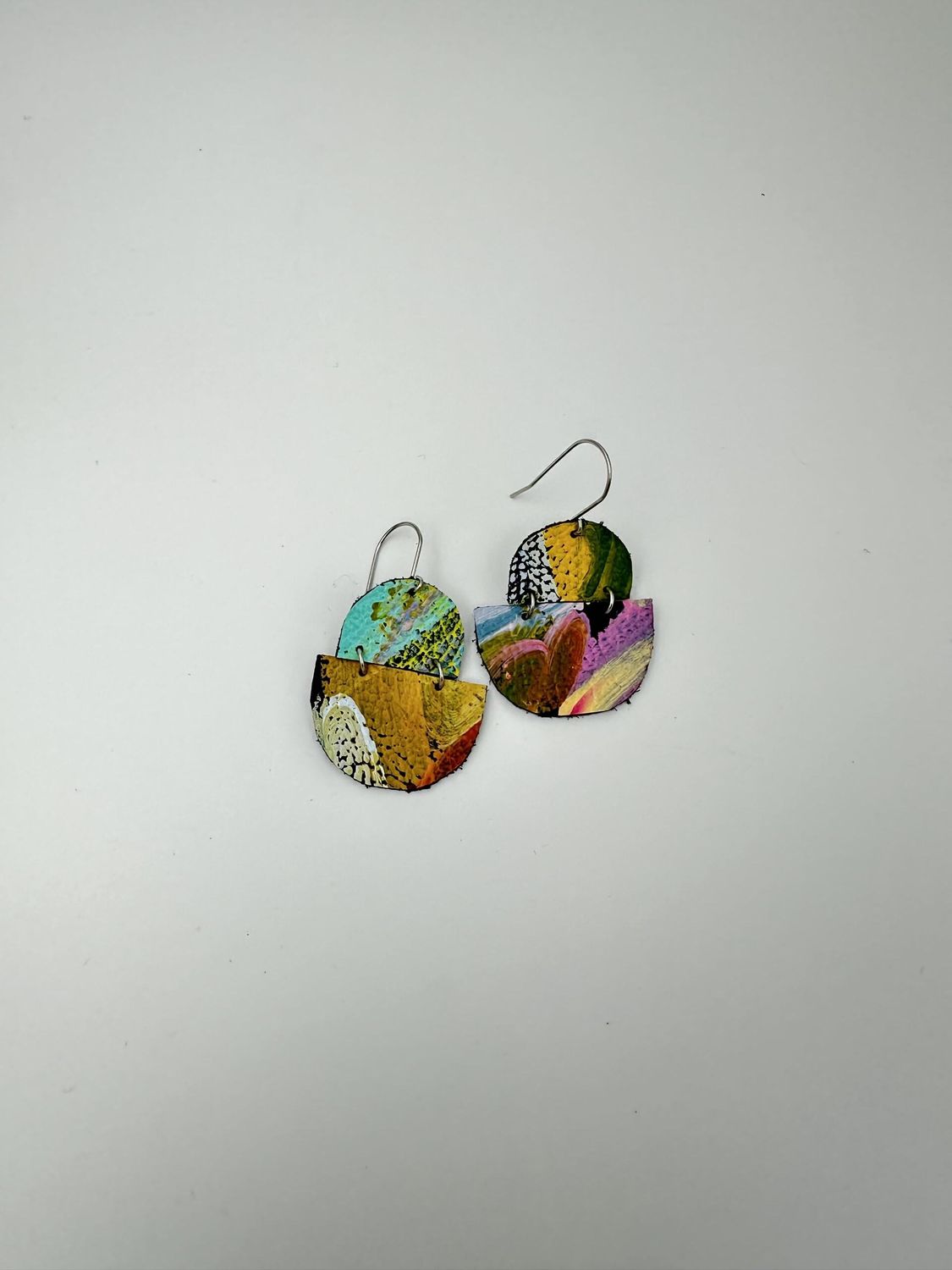 Lilly and Mr Fletcher / Leather Earring Small