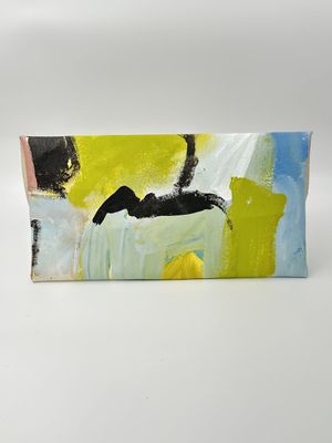 Lilly and Mr Fletcher Abstract Design Clutch MED A