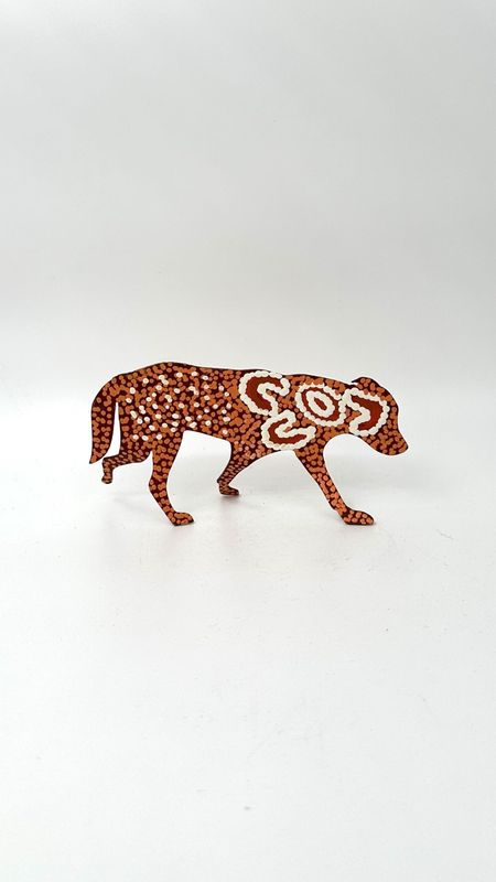 Warlukurlangu Artists Dog Snowy A