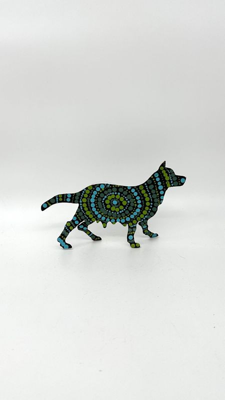 Warlukurlangu Artists Dog Mitching A