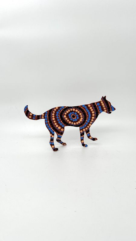 Warlukurlangu Artists Dog Red Man A