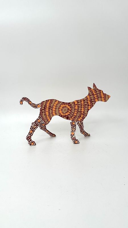 Warlukurlangu Artists Dog Stinky 2A