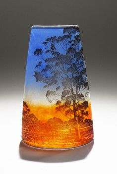 Anne Sorensens / Glass Wandoo Tree Artwork