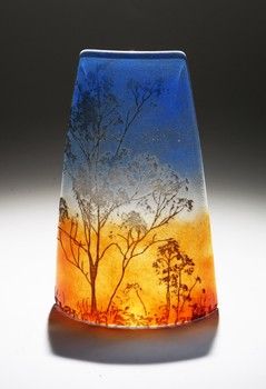 Anne Sorensens / Glass Gum Tree Artwork