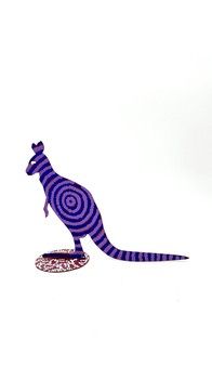 Warlukurlangu Artists Kangaroo C