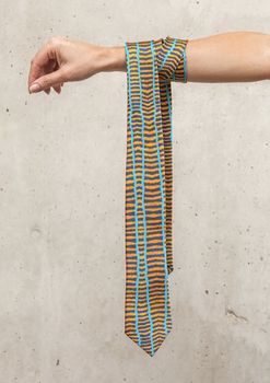 One of Twelve KULYAKARTU NGURRA TIE BY WOKKA TAYLOR