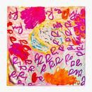 One of twelve MY COUNTRY SCARF BY ROSIE TARKU KING (PINK)