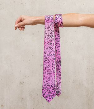 One of twelve UNTITLED TIE BY HELEN DALE SAMSON