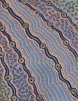 Pauline Tjungupi Golding / 800mmx1000mm / Pukurlpatulatju Palyara Pirrtja