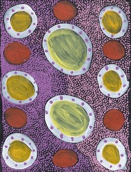 Parnngurr - Betty Whyoulter - Acrylic on Canvas - 46cm x 61cm